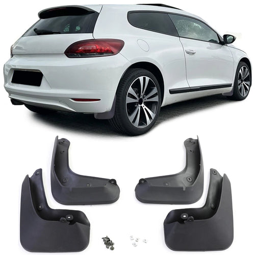 Set paraspruzzi premium anteriore e posteriore per VW Scirocco III 2008-2017