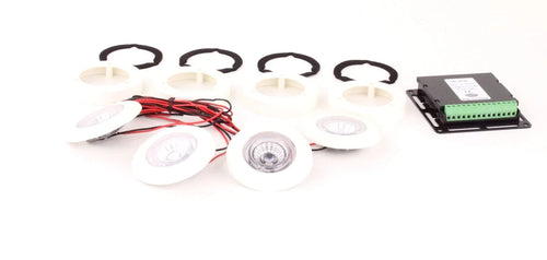 Hella Celis Luci Interne Camper SpotLED Set Bianco Universale 9-32 Multivolt