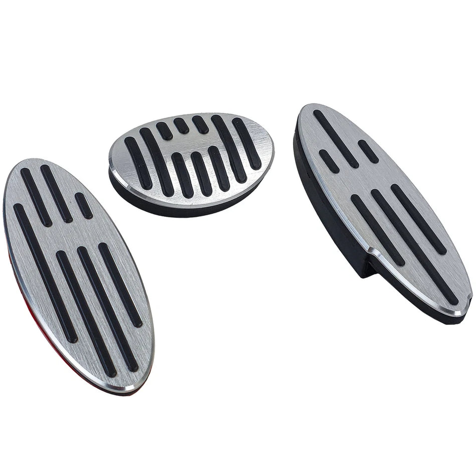 Set pedali in alluminio + poggiapiedi Mini One R55 R56 R57 R58 R59 R60 automatic