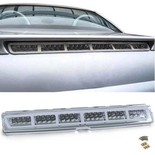 3. Luce freno trasparente cromato Mercedes SLK R170 96-04 + CLK C208 A208 97-02