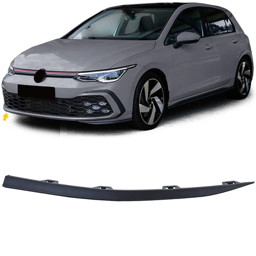 Barra spoiler paraurti opaca destra per Vw Golf 8 GTI GTD R-Line 19-24