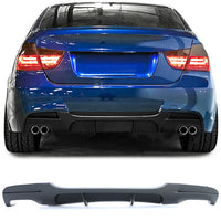 Diffusore posteriore,performance doppio tubo bilaterale,per BMW Serie 3 E90 E91
