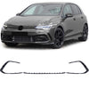 Modanature paraurti set 3 pezzi lucide per VW Golf 8 GTI GTD R-Line 19-24