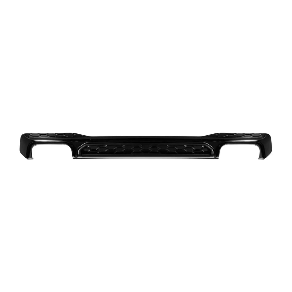 Diffusore Posteriore con Terminali Neri per Audi A7 Sportback S Line 2019-2024