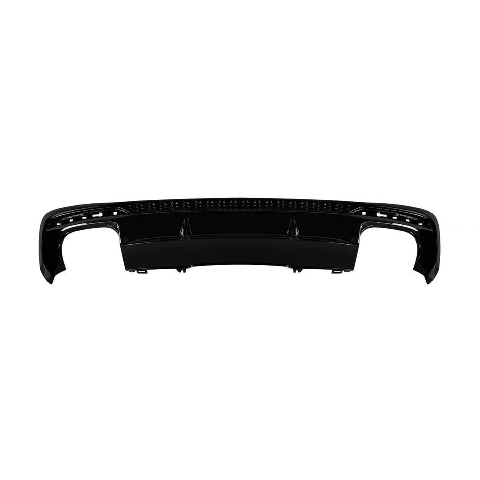 Diffusore Posteriore S4 con Terminali Cromati per Audi A4 Berlina e Station