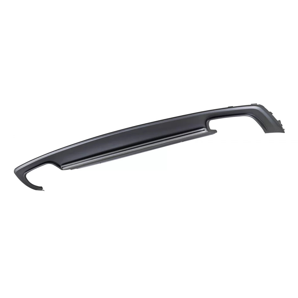 Diffusore Posteriore S4 con Terminali Cromati per Audi A4 Berlina 2012-2015