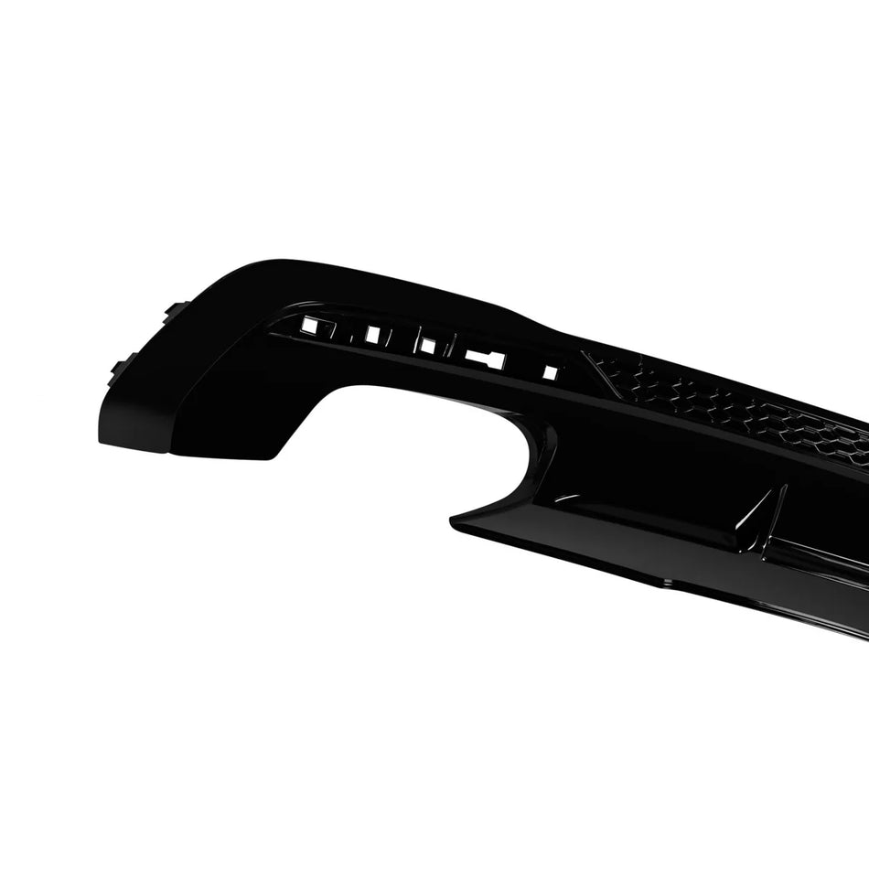 Diffusore Posteriore S4 per Audi A4 Berlina Station 2020-2022 Nero Lucido