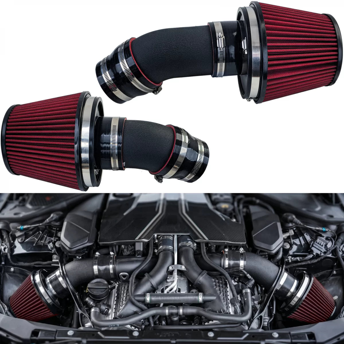Kit Filtro Aria Sportivo S63 Anteriore per BMW M5 F90