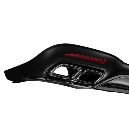 Diffusore Posteriore S63 con Terminali Cromati per Mercedes Classe S W222