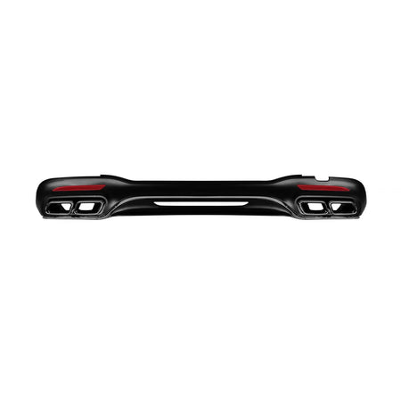 Diffusore Posteriore S63 con Terminali Cromati per Mercedes Classe S W222