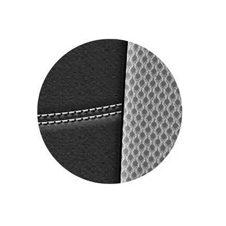 Copricerchi Super Sport Neri-Grigi Set Completo 11 Pezzi per Auto