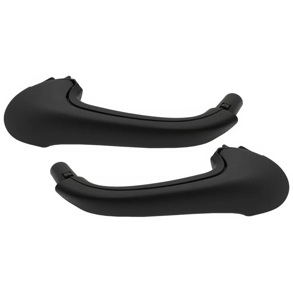 Set Maniglie Interne Porte Anteriori Nere per Mercedes Classe C W203 S203