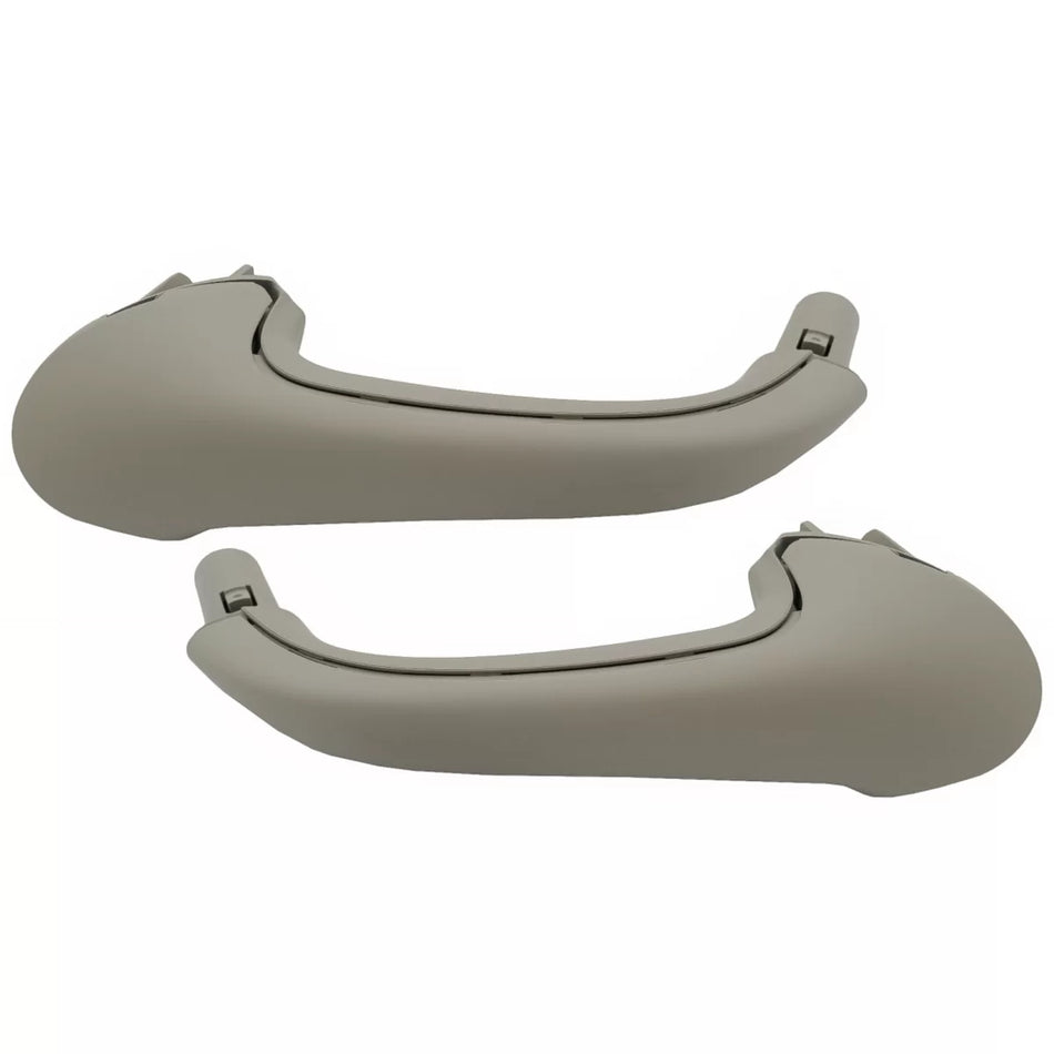 Set Maniglie Interne Porte Anteriori Grigie per Mercedes Classe C W203 2000-2007