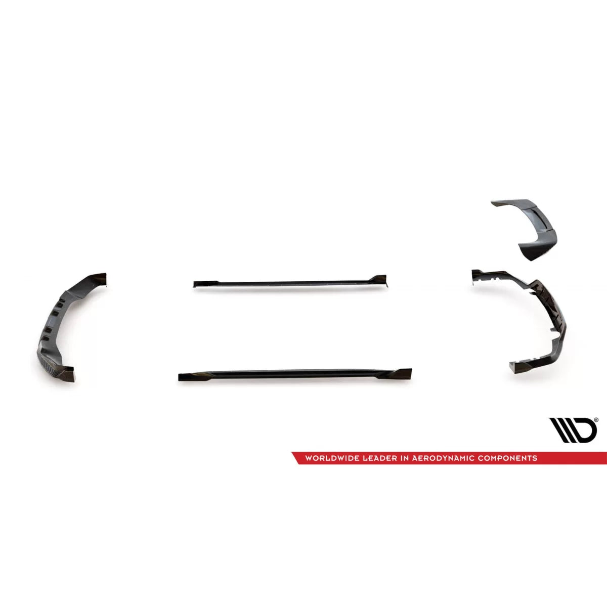 Splitter in Fibra di Carbonio Anteriore BMW X5 M-pack G05 Facelift dal 2023