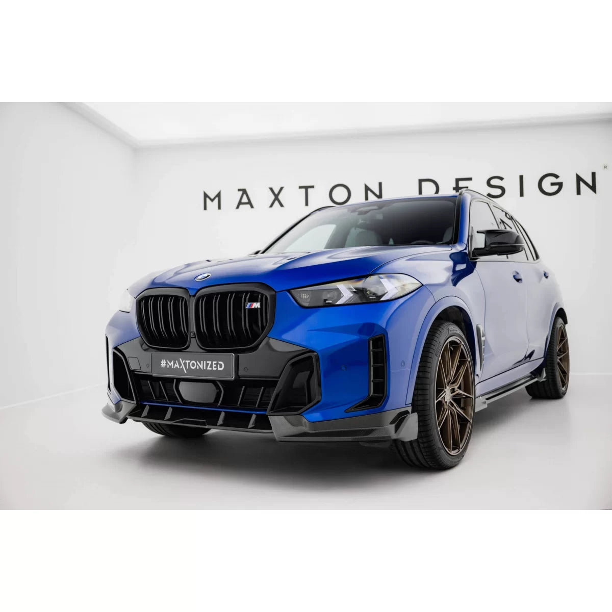 Splitter in Fibra di Carbonio Anteriore BMW X5 M-pack G05 Facelift dal 2023