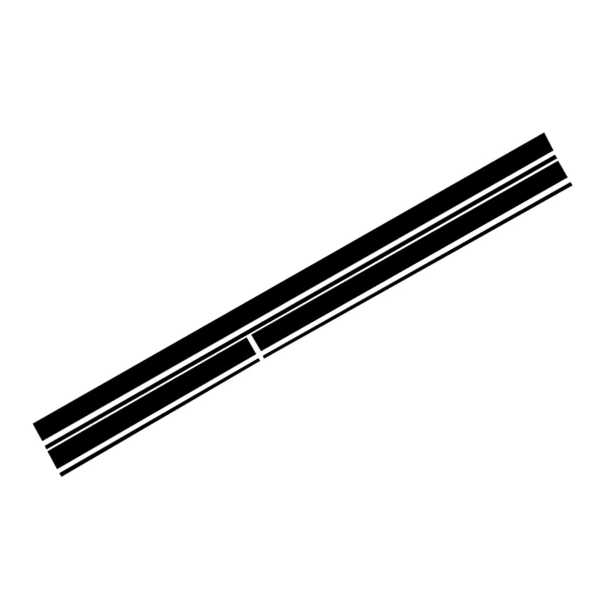 Set Adesivi Cofano Tetto Portellone Nero Opaco per Mercedes C205 Coupe A205