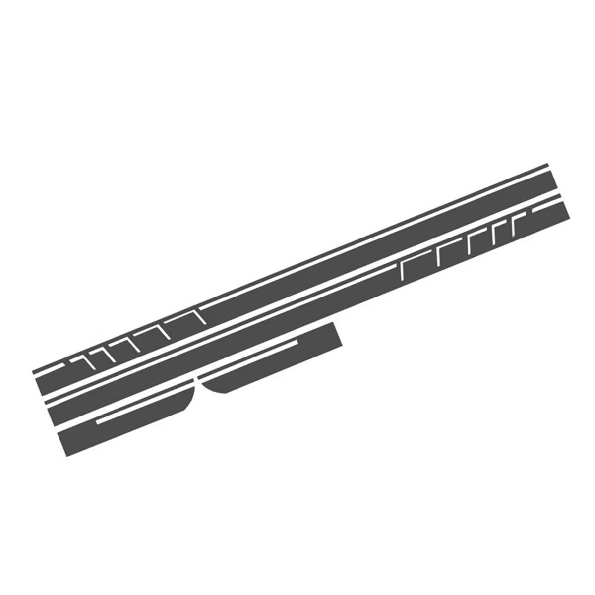 Set Adesivi Cofano Tetto Portellone Grigio Scuro per Mercedes CLA W117 C117