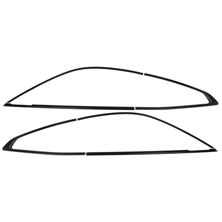 Set Modanature Shadow Line Nero Lucido per BMW Serie 4 G22 Coupe