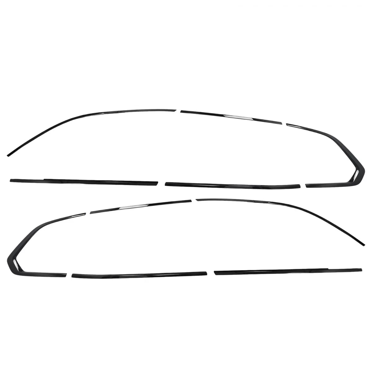 Set Modanature Shadow Line Nero Lucido per BMW X5 G05 dal 2018
