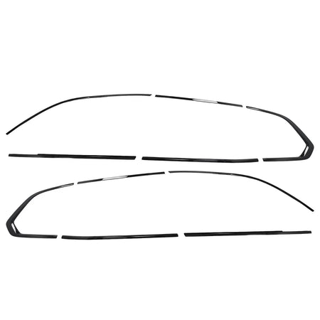Set Modanature Shadow Line Nero Lucido per BMW X5 G05 dal 2018