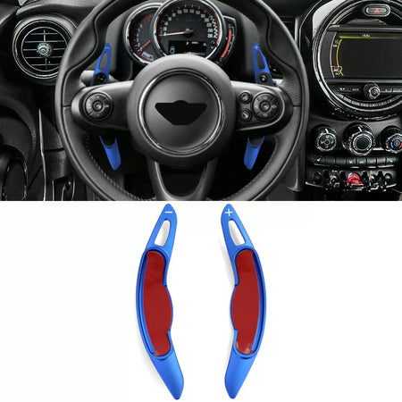 Prolunga Leva Cambio Alluminio Blu per Mini Clubman F54 Countryman F60