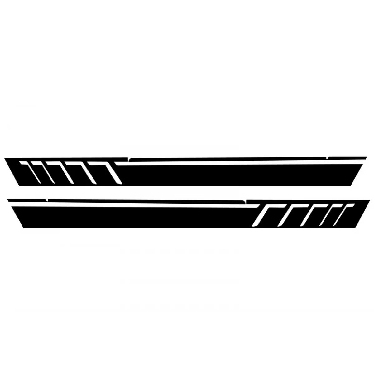 Adesivi Laterali Vinile Nero Opaco per Mercedes Classe G W463 (1989-2017)