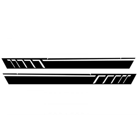 Adesivi Laterali Vinile Nero Opaco per Mercedes Classe G W463 (1989-2017)