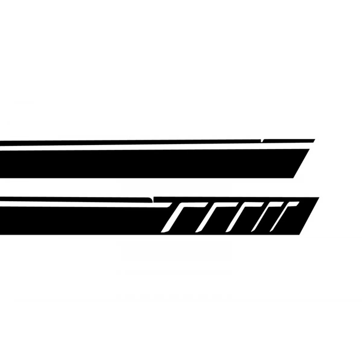 Adesivi Laterali Vinile Nero Opaco per Mercedes Classe G W463 (1989-2017)