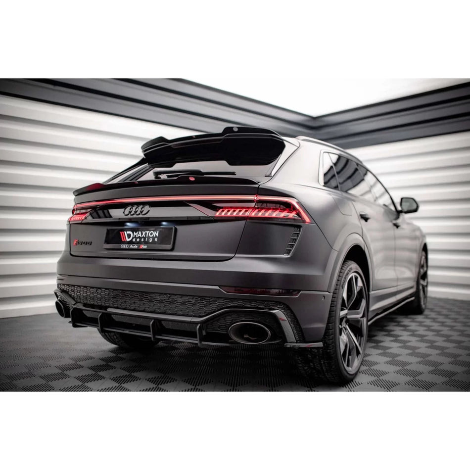 Estensioni Laterali Posteriori Nere per Audi RSQ8 MK1 dal 2019