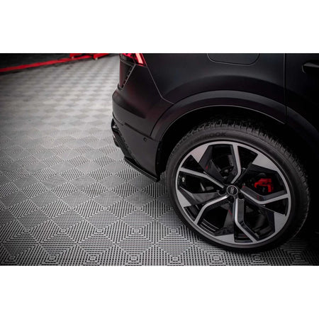 Estensioni Laterali Posteriori Nere per Audi RSQ8 MK1 dal 2019