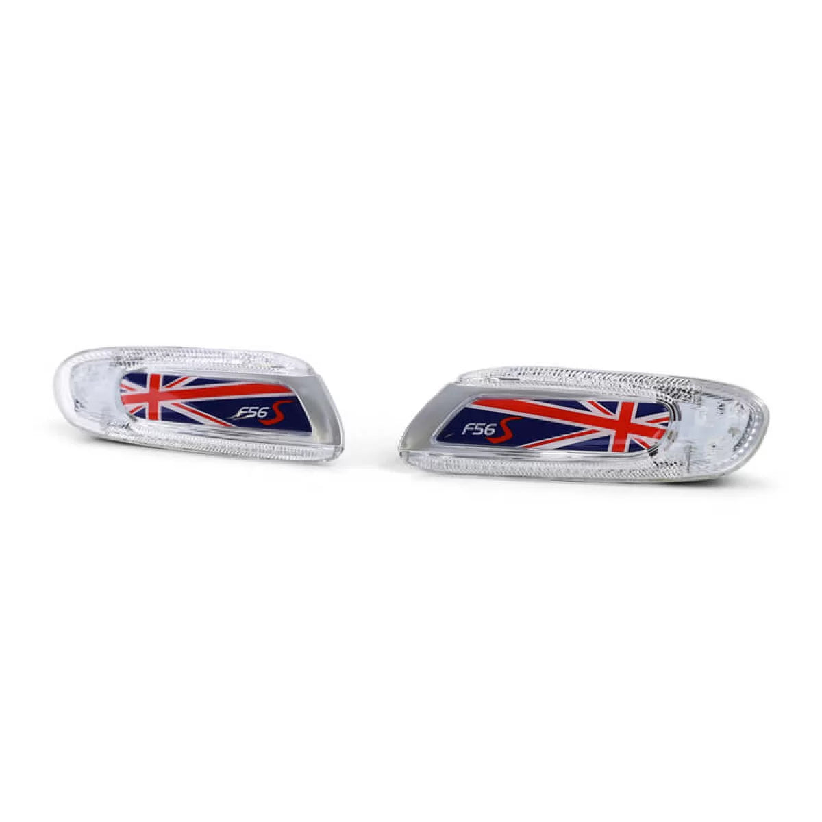 Indicatori Laterali Parafango per Mini Cooper F56 13+ Union Jack Blu LED 2 Pcs