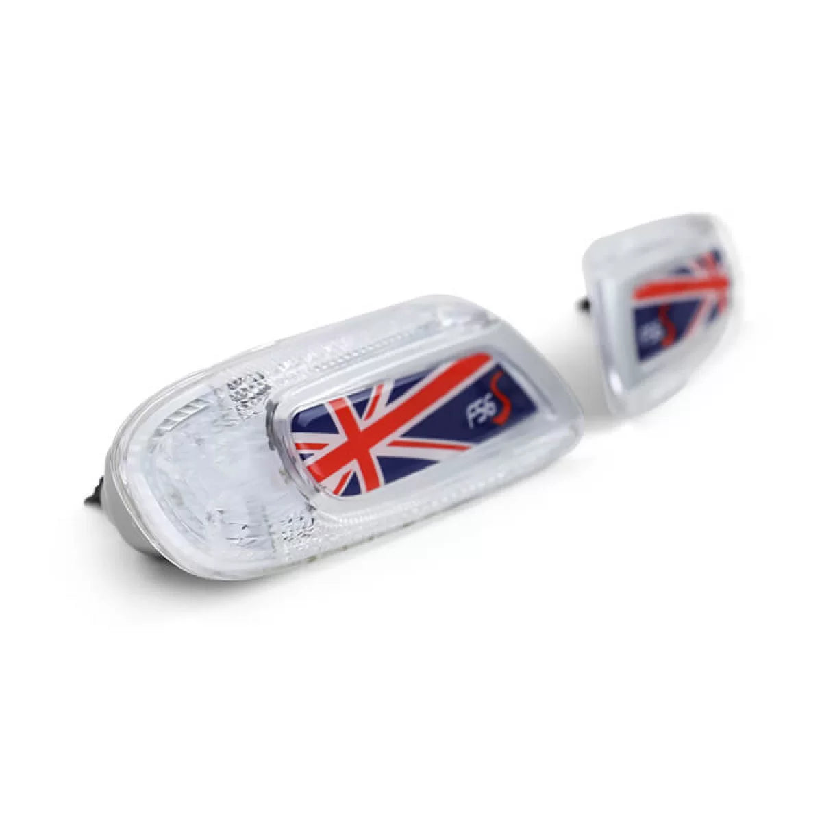 Indicatori Laterali Parafango per Mini Cooper F56 13+ Union Jack Blu LED 2 Pcs