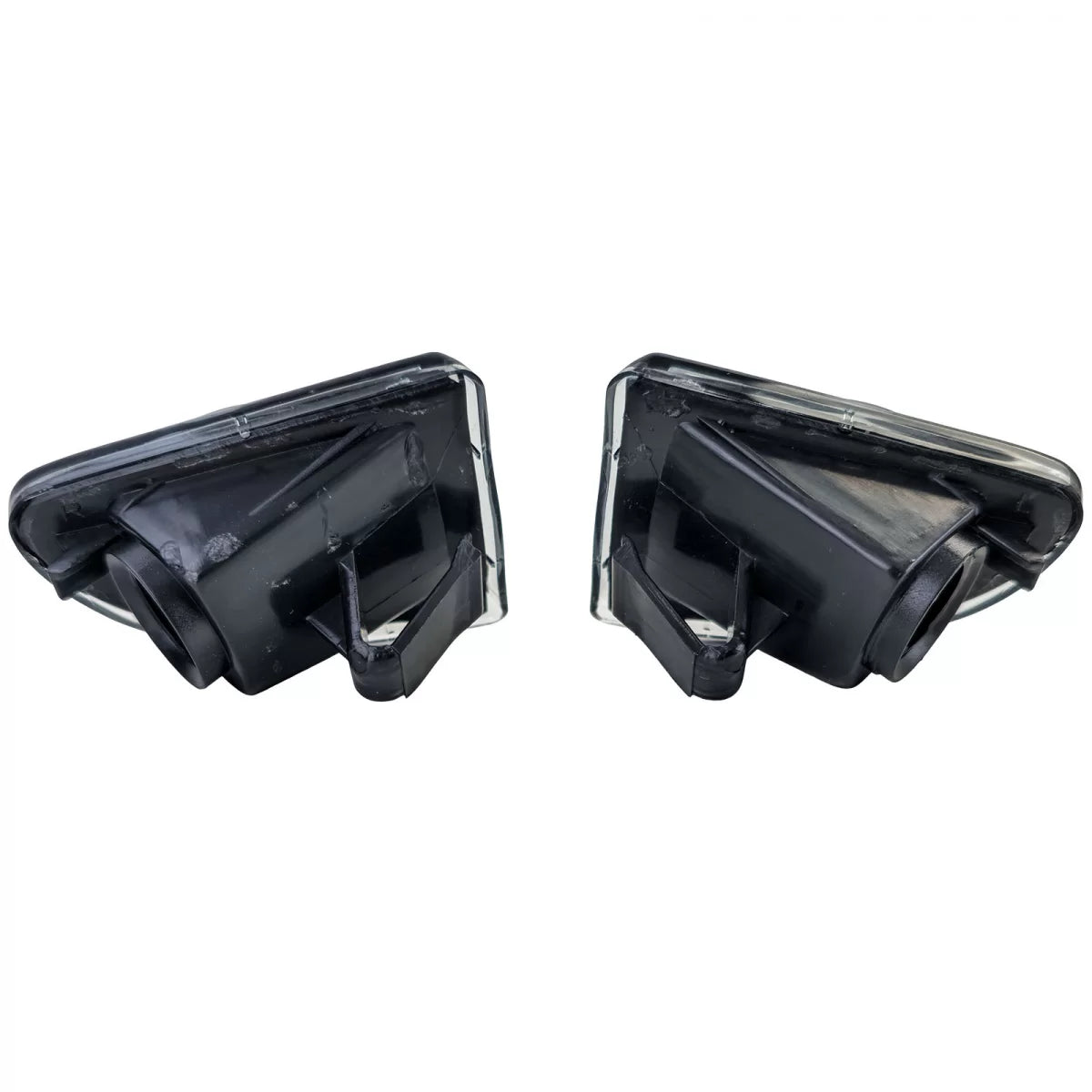 Fanali Frecce Laterali Vetro Trasparente Nero per Smart Fortwo 451 2007-2015
