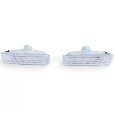 Indicatori Laterali Bianchi Coppia per BMW Serie 5 E39 Berlina e Touring 95-03
