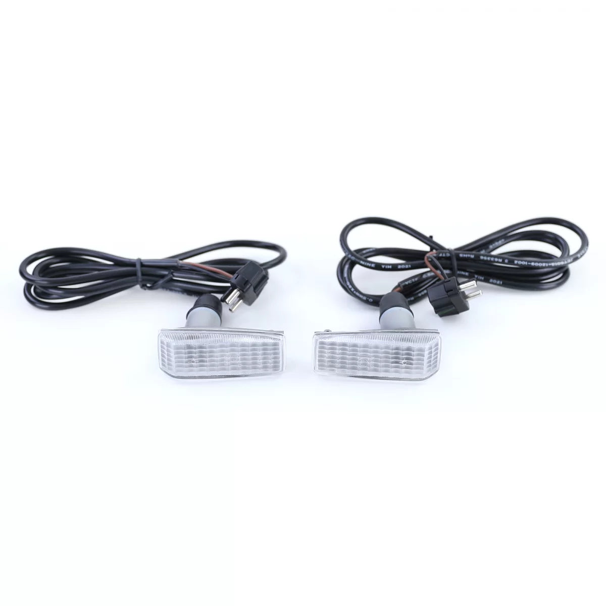 Freccia Laterale Bianca Coppia per Mercedes Classe C W202 SL R129 W140 190 W201