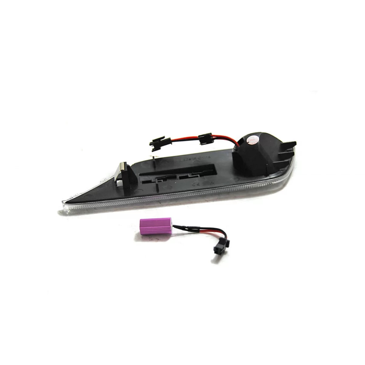 Kit Indicatori di Direzione Laterali LED Base Nera per Mini Clubman F54
