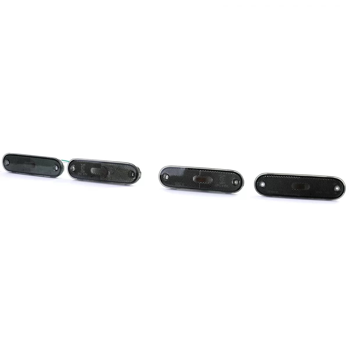 Fari Laterali Neri Fumé Set per Mazda MX5 89-05