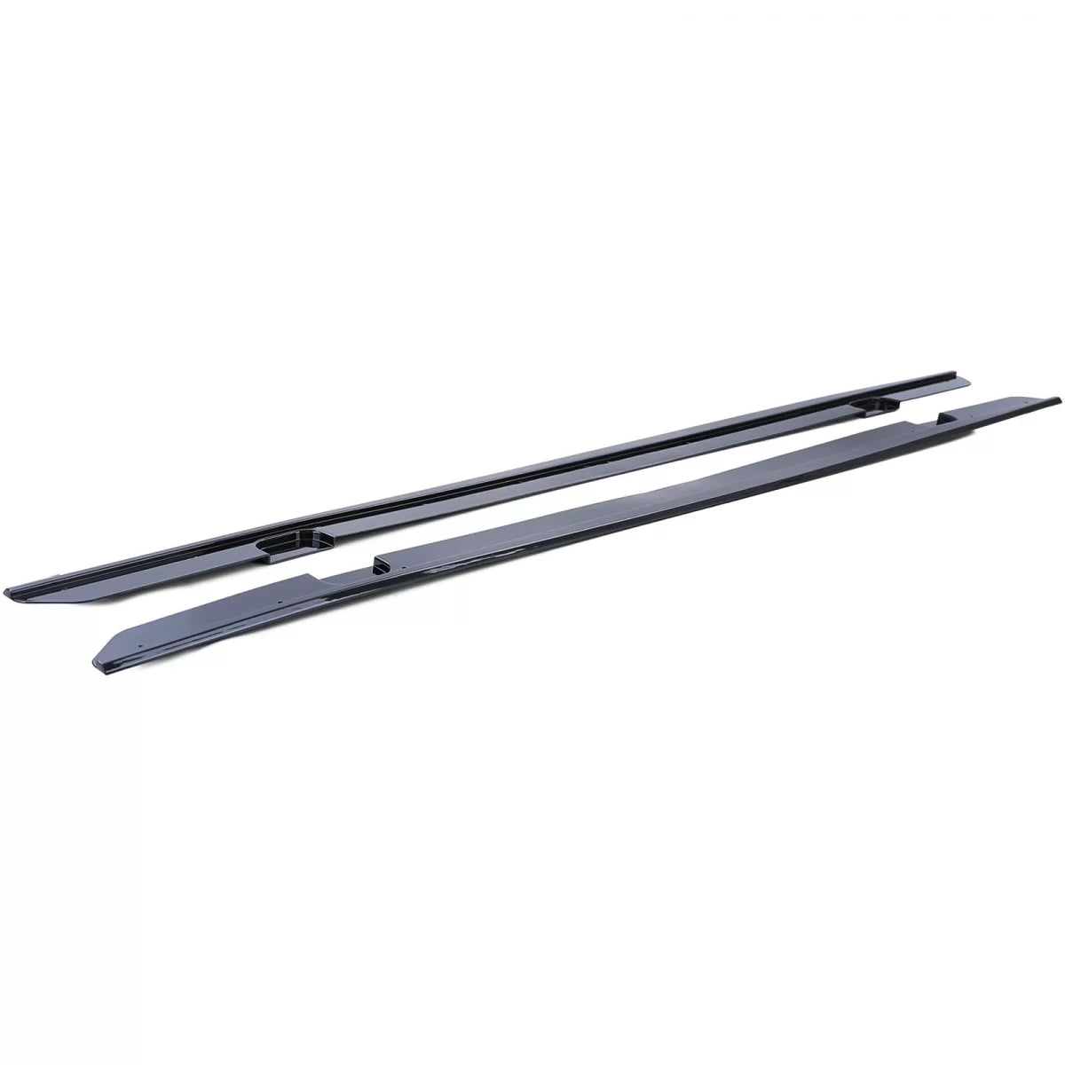 Minigonne Estensione Lucida Nero per BMW Serie 2 F22 F23 dal 2013