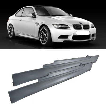 Minigonne Laterali ABS M3 Look 2 Pezzi per BMW Serie 3 E92 E93 06-13