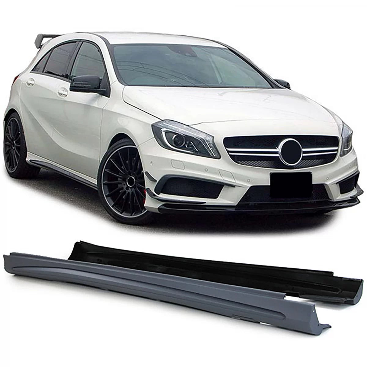 Minigonne Sport Look per Mercedes Classe A W176 2012-2018