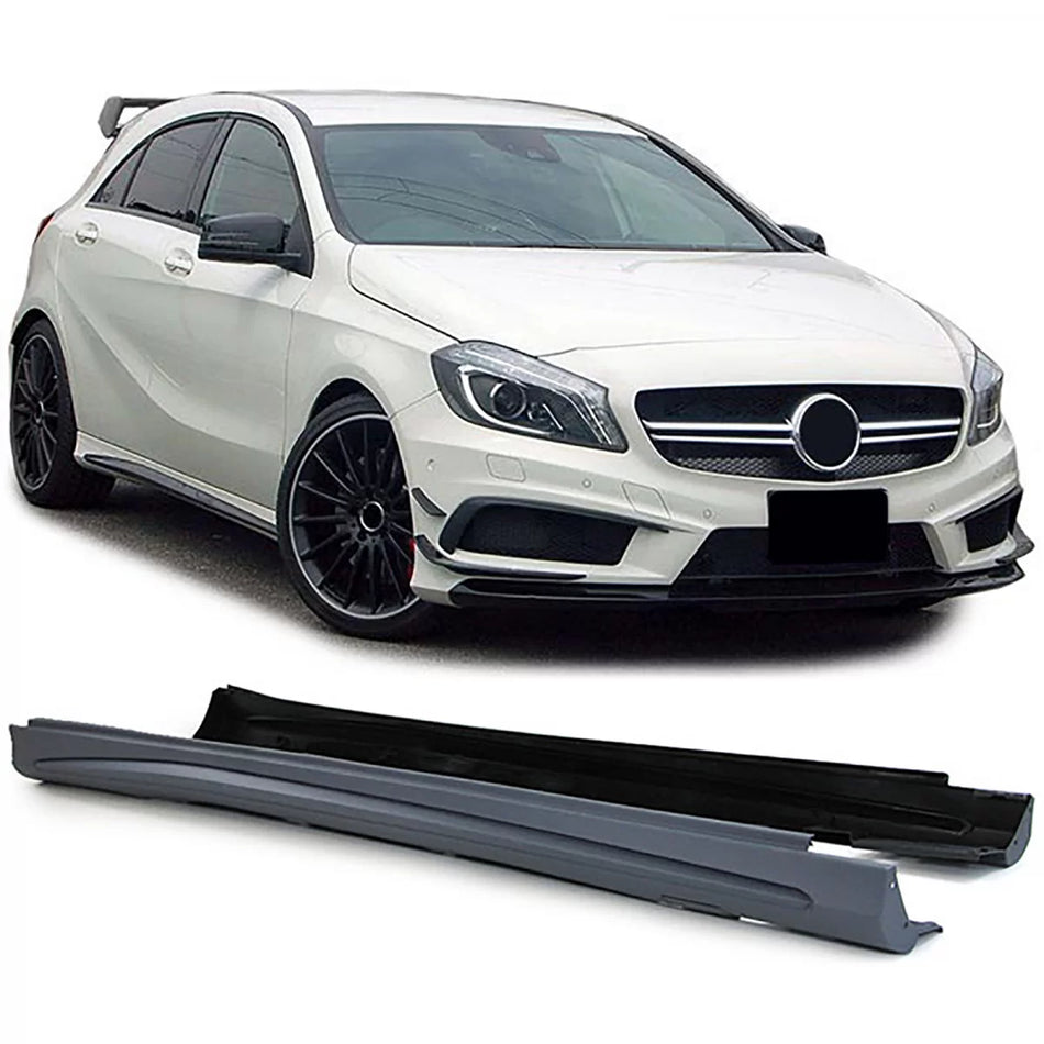 Minigonne Sport Look per Mercedes Classe A W176 2012-2018