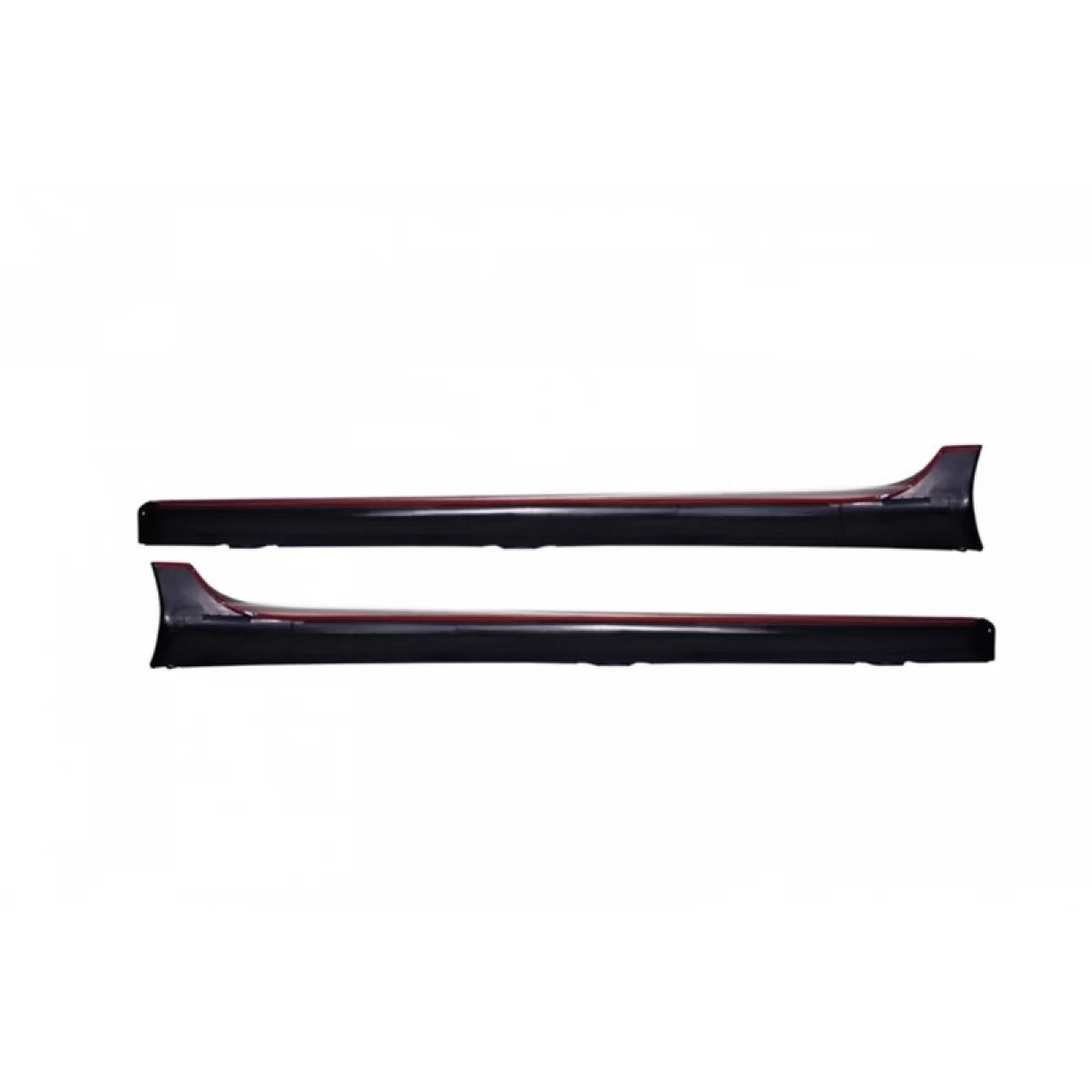 Minigonne Laterali Nere con Adesivi GTI per Volkswagen Golf V 2003-2007