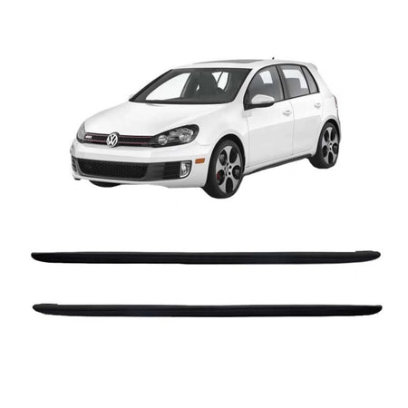 Minigonne Laterali in Plastica ABS 2 Pezzi per Volkswagen Golf Vi 08-12 GTI Look