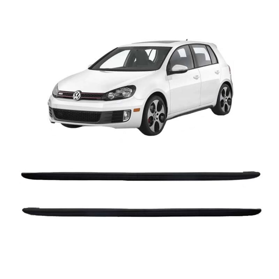 Minigonne Laterali in Plastica ABS 2 Pezzi per Volkswagen Golf Vi 08-12 GTI Look