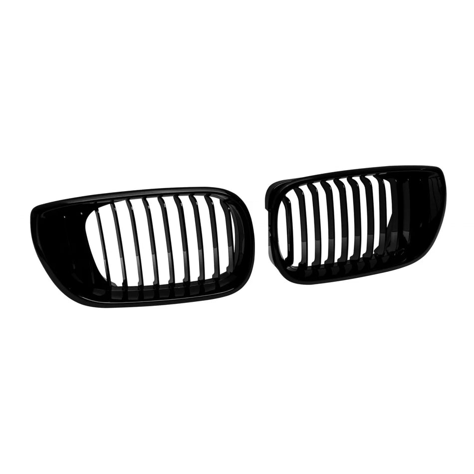 Griglia Singola Nera Anteriore per BMW Serie 3 E46 2002-2005