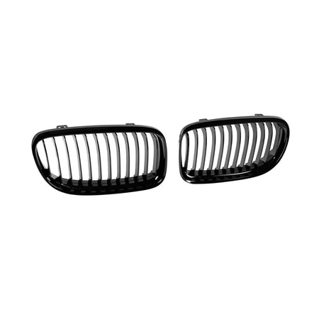 Griglia Singola Nera Lucida Anteriore per BMW Serie 3 E90 2008-2011