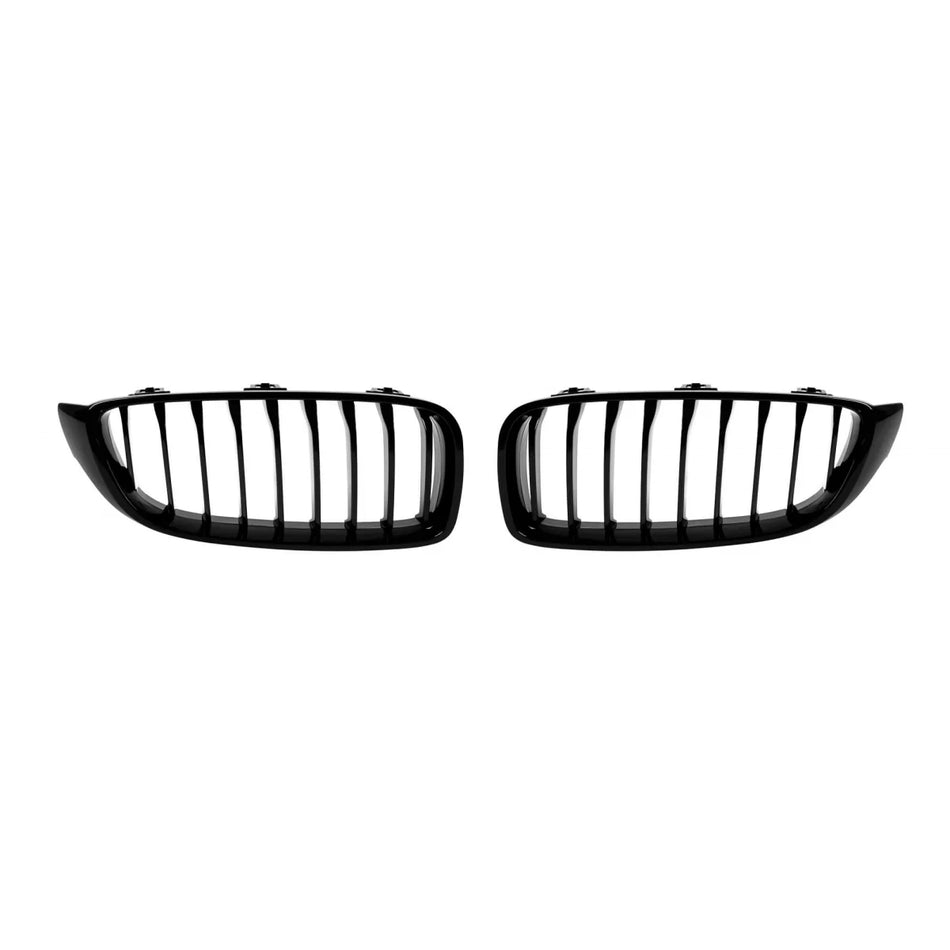 Griglia Singola Nera Anteriore per BMW Serie 4 F32 2013-2019