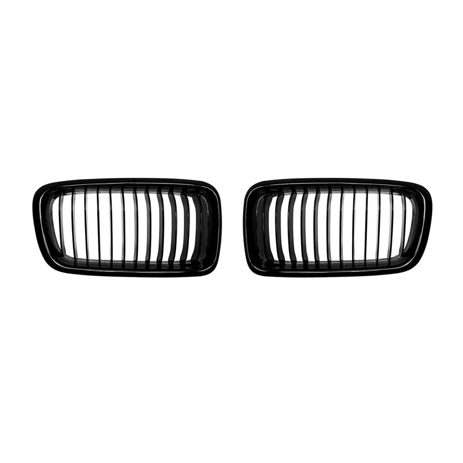Griglia Singola Nera Lucida Anteriore BMW Serie 7 E38 1994-2001