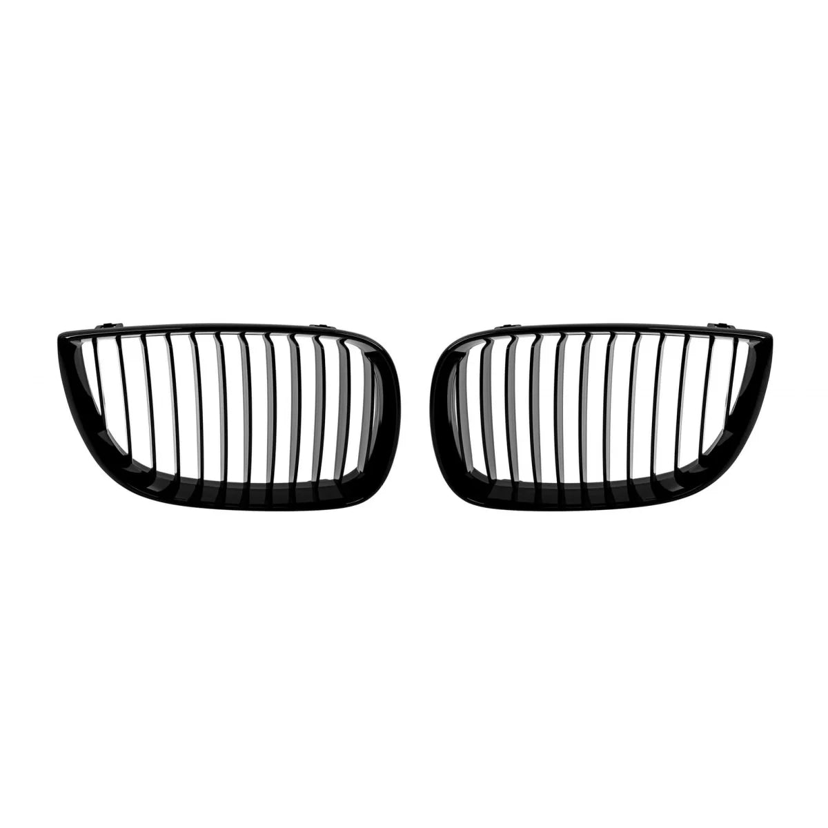 Griglia Singola Nera Lucida Anteriore per BMW Serie 1 E81 2004-2007