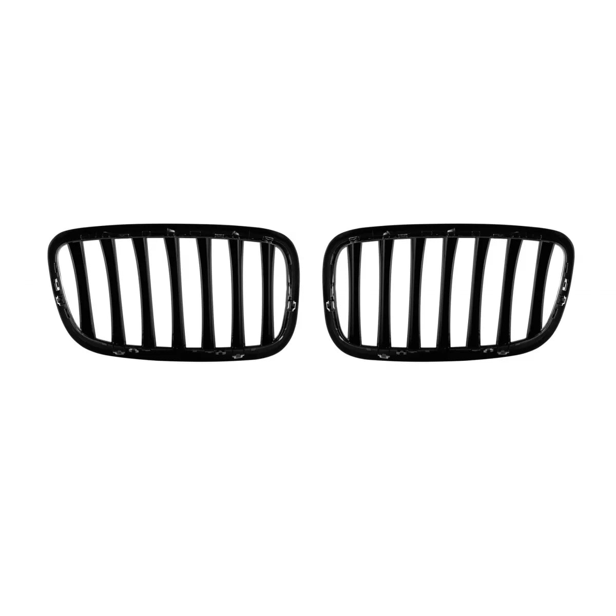 Griglia Singola Nera Lucida Anteriore per BMW X5 E70 2007-2013